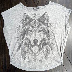 Tribal Wolf T-shirt